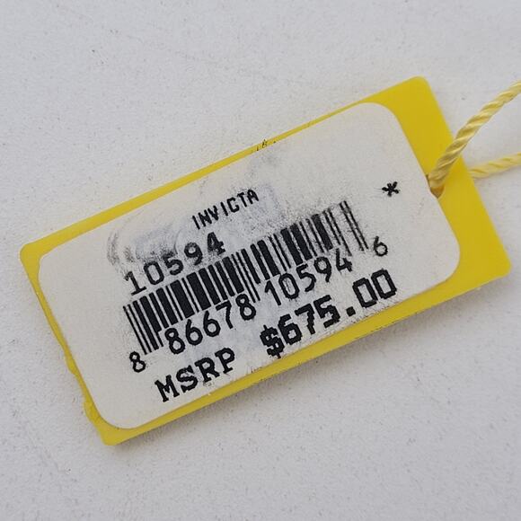 Invicta Signature Collection Chronograph Black & Blue Men's Watch NIB MSRP $675 - Picture 8 of 8